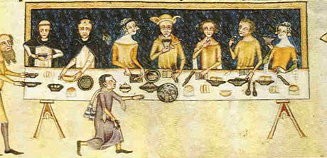 cucina-medievale-banchetto